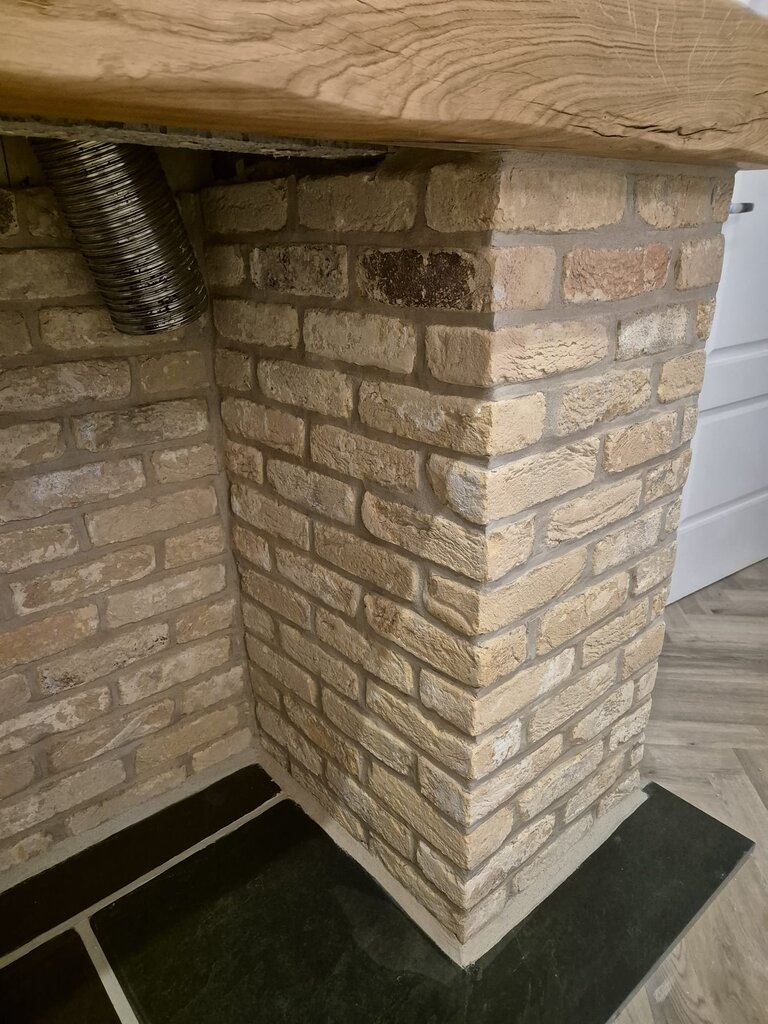 Kitchen renovation with new flooring
