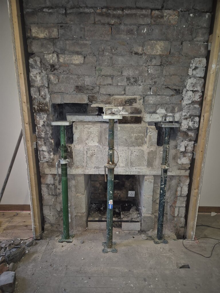 Plumbing work for a new bathroom
